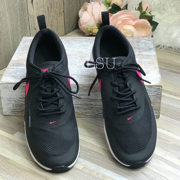 Nike Air Max Thea GS Black Hyper Pink W AUTHENTIC - Picture 4 of 8